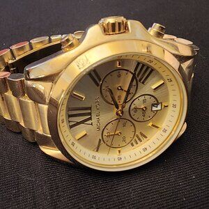 Michael Kors Gold Chronograph Watch